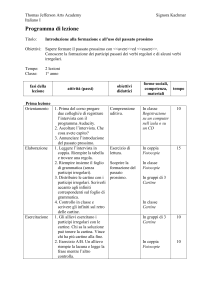 7.1 Passato prossimo