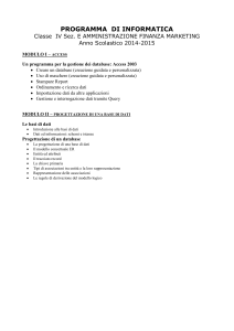 PROGRAMMAZIONE CLASSE 5 - LICEO SCIENTIFICO STATALE