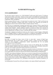 NANDO BONINI biografia