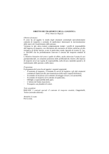 Programma e Testi consigliati