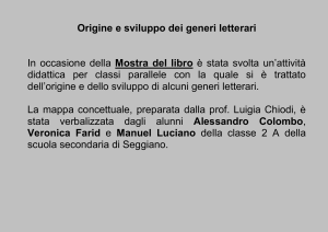In occasione della mostra del libro alle classe è stata presentata