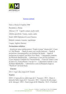 curriculum - associati LARA