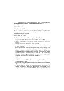 Lingua eletteratura francese