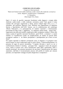Il ruolo dei biomarcatori dalla sindrome cardio