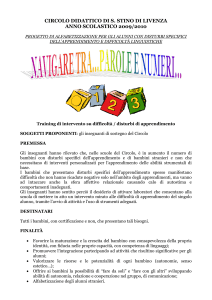 Progetto di Circolo "Navigare tra parole e numeri"