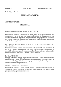 4C fisica - Giotto Ulivi