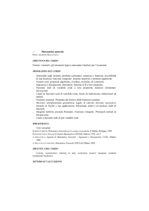 Matematica generale