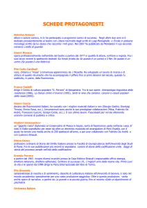 Scarica le biografie dei protagonisti