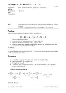 Compito in classe
