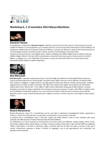 Gli artisti - Comune di Massa Marittima