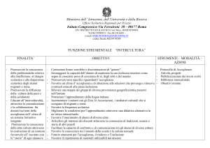funzione strumentale “intercultura”
