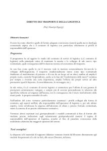 Programma e Testi consigliati
