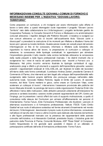 INFORMAGIOVANI-CONSULTE GIOVANILI–COMUNI DI FORNOVO