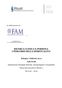 Locandina ridotta - Dipartimento di Storia Culture Civiltà