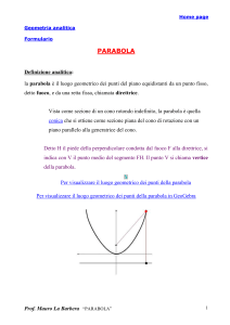 parabola - maurolabarbera