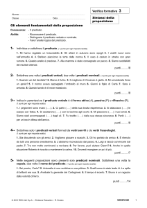 verifica sul predicato