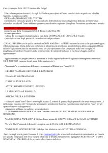 Care compagnie della UILT Trentino