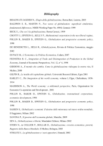 Bibliography - Facoltà di Economia