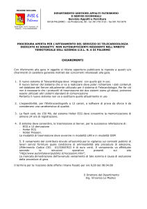 Chiarimenti - Asp Palermo