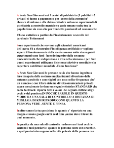 A Sesto San Giovanni nei 5 centri di psichiatria