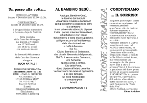 MISSIONE SPERANZA - Atma-o