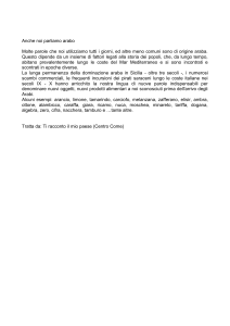 Anche noi parliamo arabo