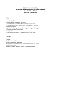 diritto ed economia - "L. Cossa"