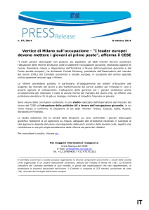 CP 57 - Dichiarazione di Milano