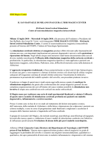 San Raffaele Hsr Magics Center