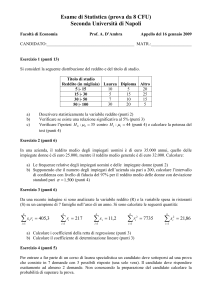 Compito 16 gennaio