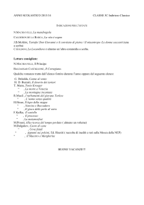 3C Italiano - Il Liceo “G. Cesare