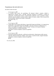 Programma per due università in rete