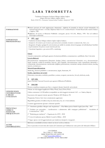 Curriculum elegante