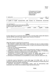 fac-simile iscrizione società - Ordine degli Ingegneri di Pordenone