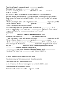 Esercizi glielo/gliel`ho…