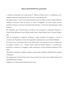 MAZZONETTO Maura - Associazione Musicale "Dino Ciani"