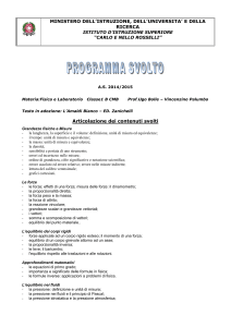 Fisica - proff. Bolle Palumbo