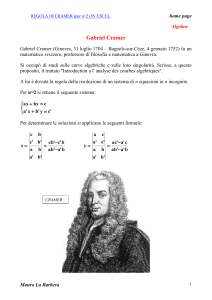 Gabriel Cramer - maurolabarbera