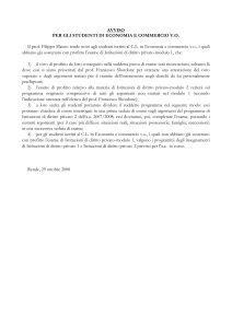 AVVISO