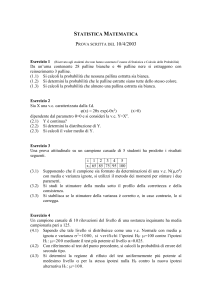Statistica Matematica