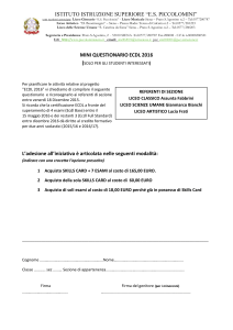 ISTITUTO ISTRUZIONE SUPERIORE “E.S. PICCOLOMINI” con