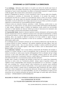 difendiamo la costituzione e la democrazia