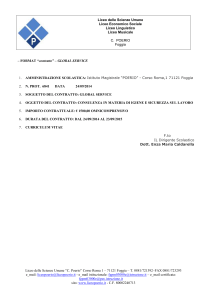 Liceo delle Scienze Umane
