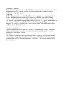 Discussione a piramide - Liceo Artistico Boccioni