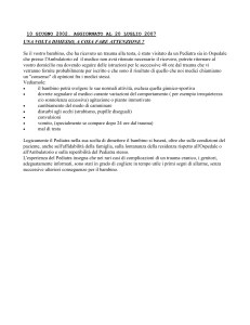 una volta dimesso, a cosa fare attenzione