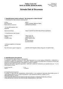 Scheda Dati di Sicurezza