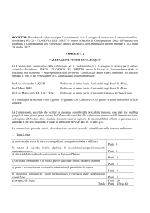Verbale n. 2