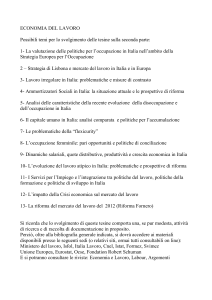 Temi tesine eco lavoro - Servizio di Hosting di Roma Tre