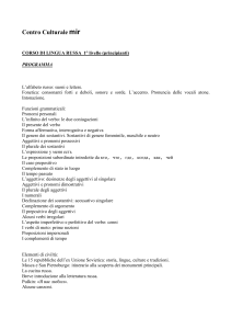 programma - Centro Culturale mir