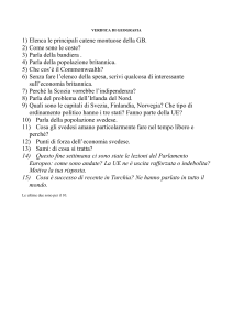 verifica di geografia